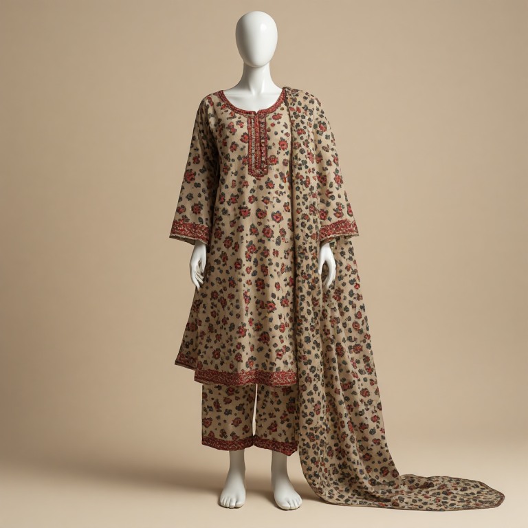 Printed Cotton Kurta
